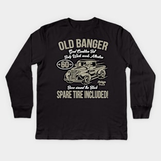 60th Birthday T-Shirt Vintage Old Banger 60 years old Gift Kids Long Sleeve T-Shirt